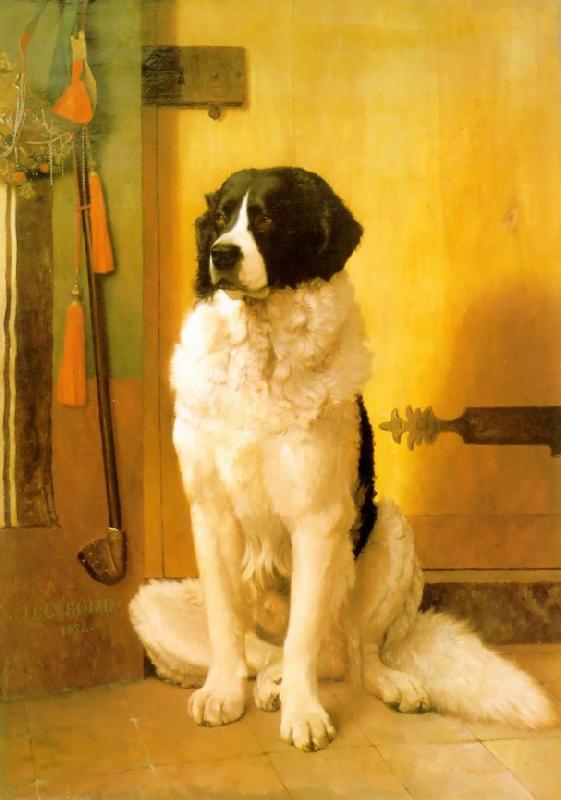 Jean Leon Gerome Study of a Dog France oil painting art